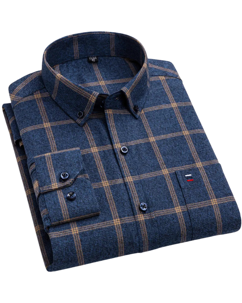 Men’s check shirt with a button closure, tailored fit, and classic check pattern, ideal for casual outings, smart-casual events, weekend wear, and layered outfits.