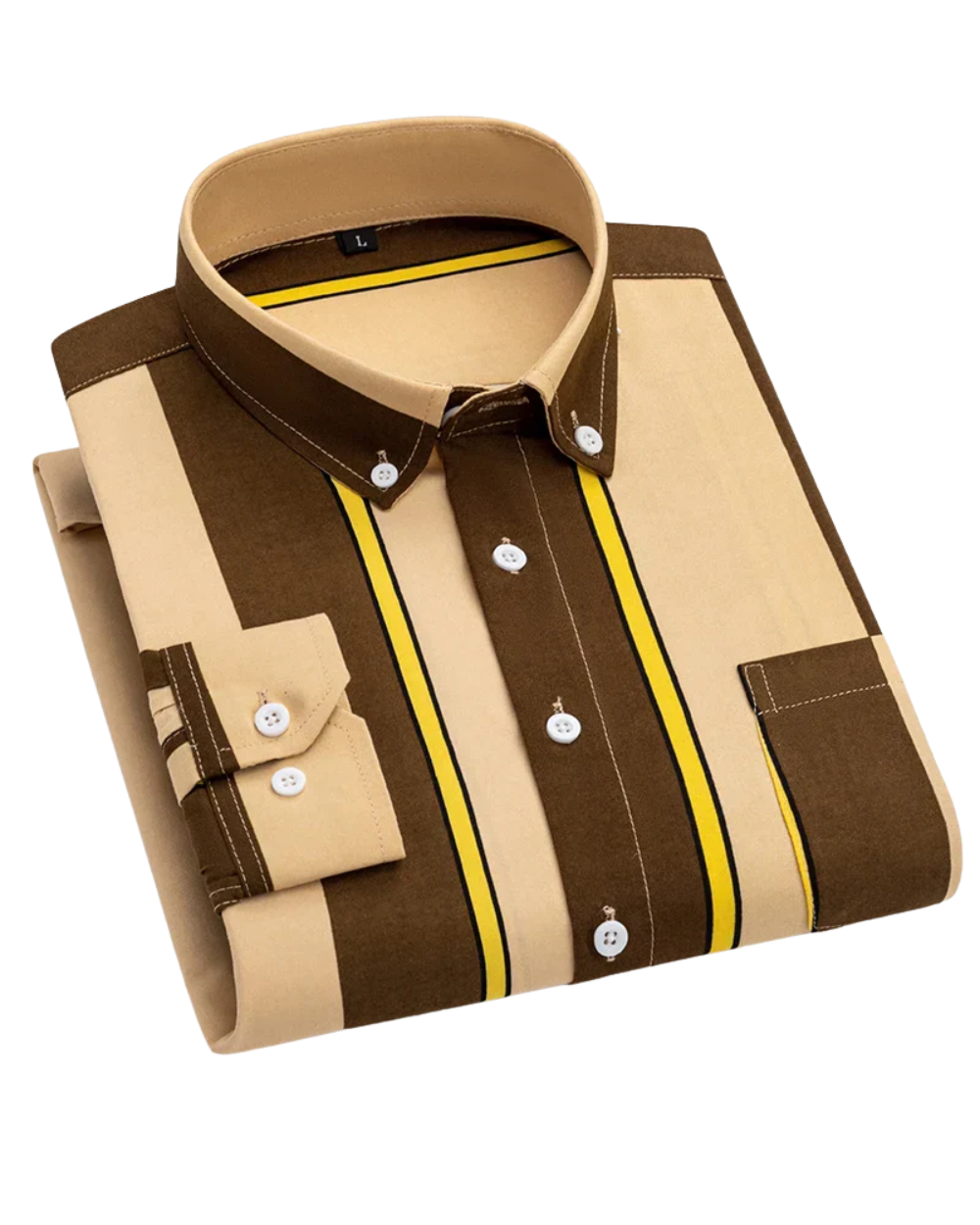 Men’s shirt with a tailored fit, button closure, and classic collar, ideal for office wear, business meetings, formal events, and smart-casual occasions.