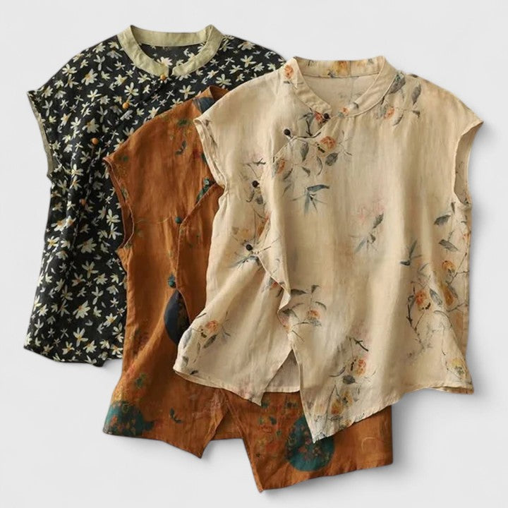 Women’s top with a relaxed fit and breathable design, ideal for casual outings, everyday wear, and layered seasonal styling.