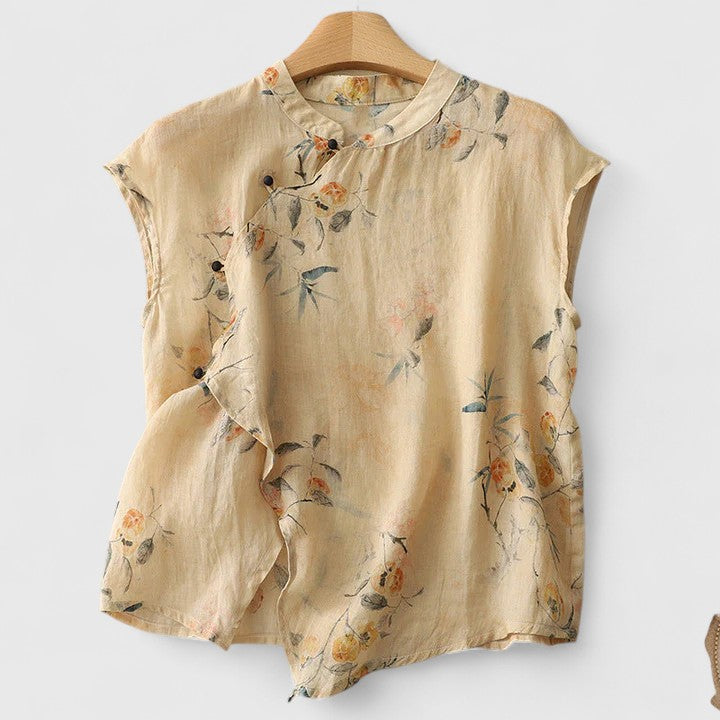 Women’s top with a relaxed fit and breathable design, ideal for casual outings, everyday wear, and layered seasonal styling.