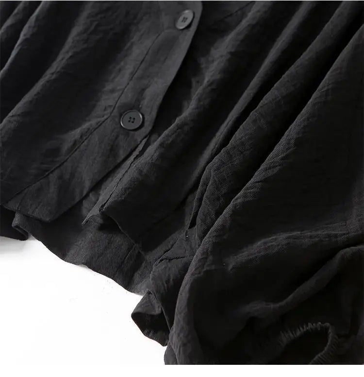 Women’s v-neck blouse with batwing sleeves and a loose fit, suitable for summer outfits, casual wear, and relaxed everyday styling.